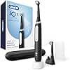 Oral-B Rechargeable Electric Toothbrush, iO3 Limited Deep Clean, 3 Cleaning Modes, Visual Pressure Sensor to Protect Gums, 2 Brush Heads, Travel Case, Black